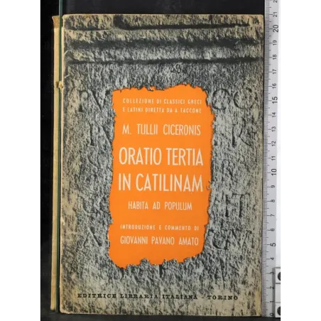 Oratio Tertia in catilinam