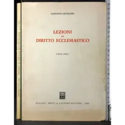 Lezioni di diritto ecclesiastico. Parte 1