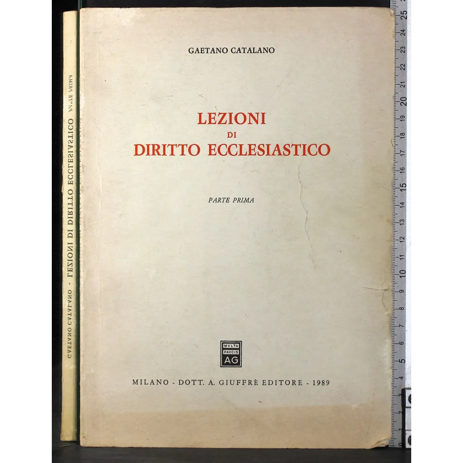 Lezioni di diritto ecclesiastico. Parte 1