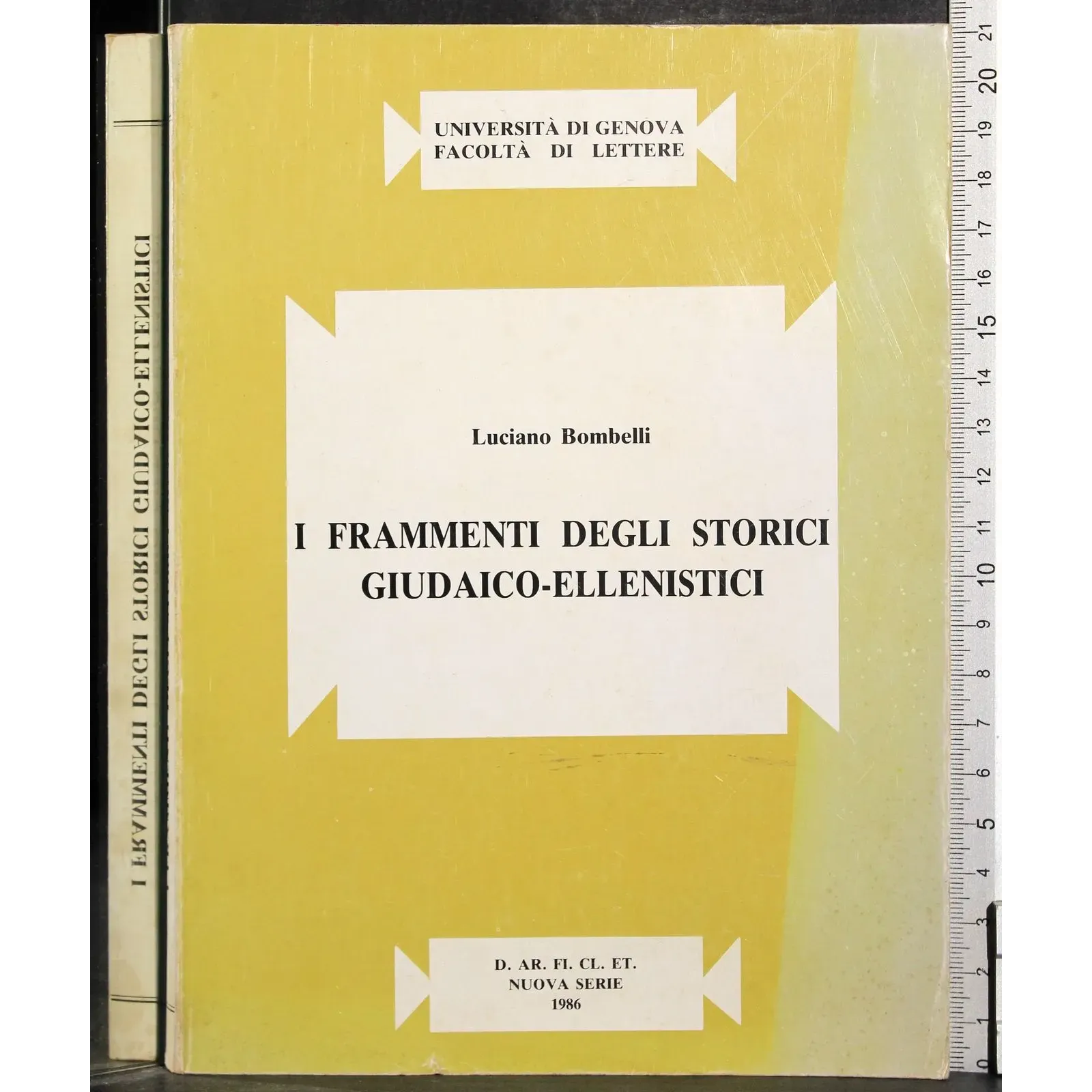 I frammenti degli storici giudaico-ellenistici