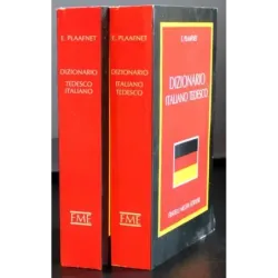 Dizionario 2 Volumi Italiano Tedesco- Tedesco Italiano