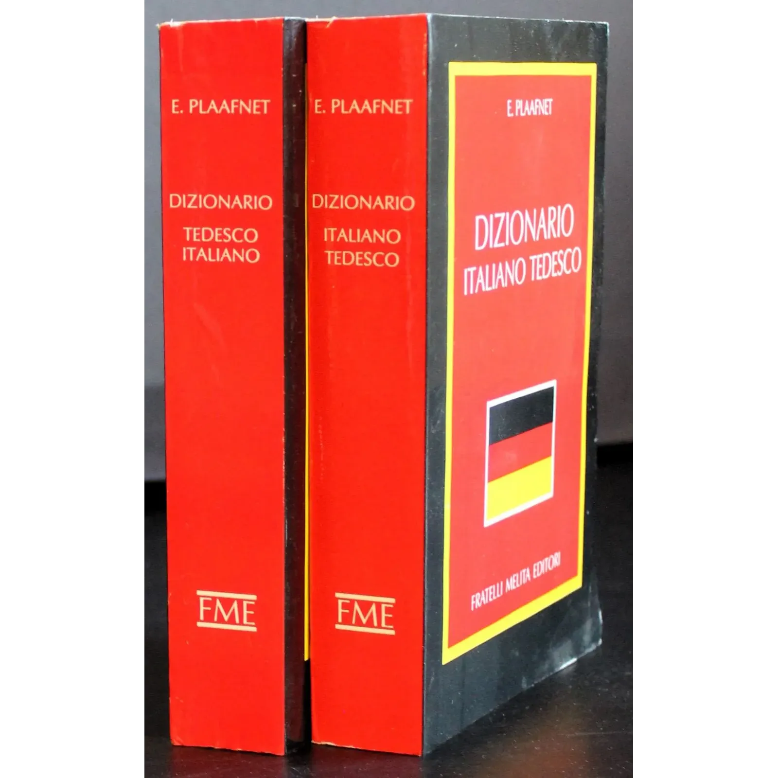 Dizionario 2 Volumi Italiano Tedesco- Tedesco Italiano