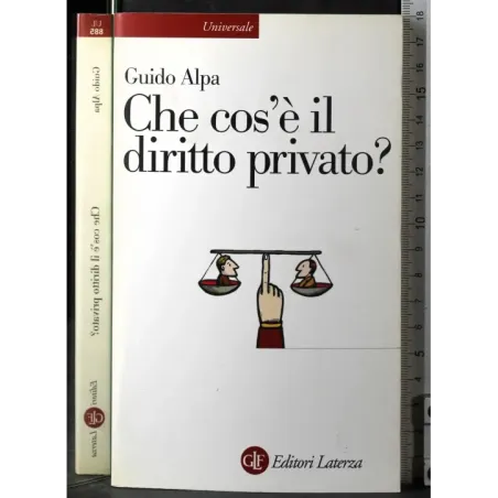 Che cos'è il diritto privato?