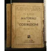 MATERIALI DA COSTRUZIONI ANNO ACCADEMICO 1940-41