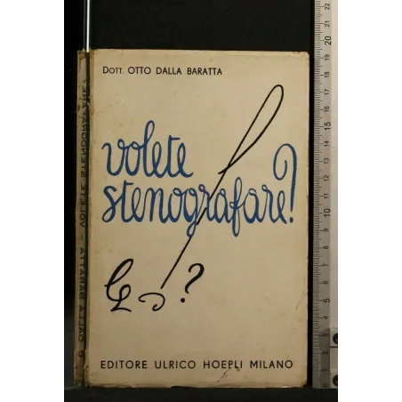 VOLETE STENOGRAFARE?