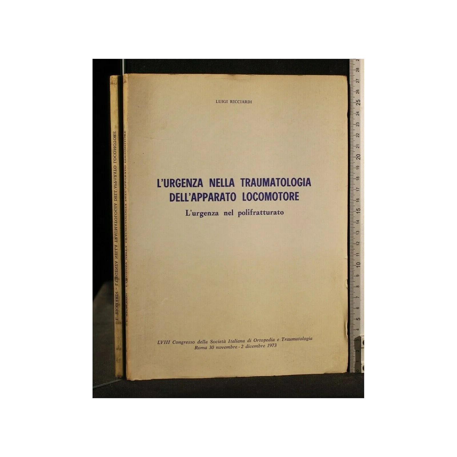 L'URGENZA NELLA TRAUMATOLOGIA DELL'APPARATO LOCOMOTORE L'URGENZA