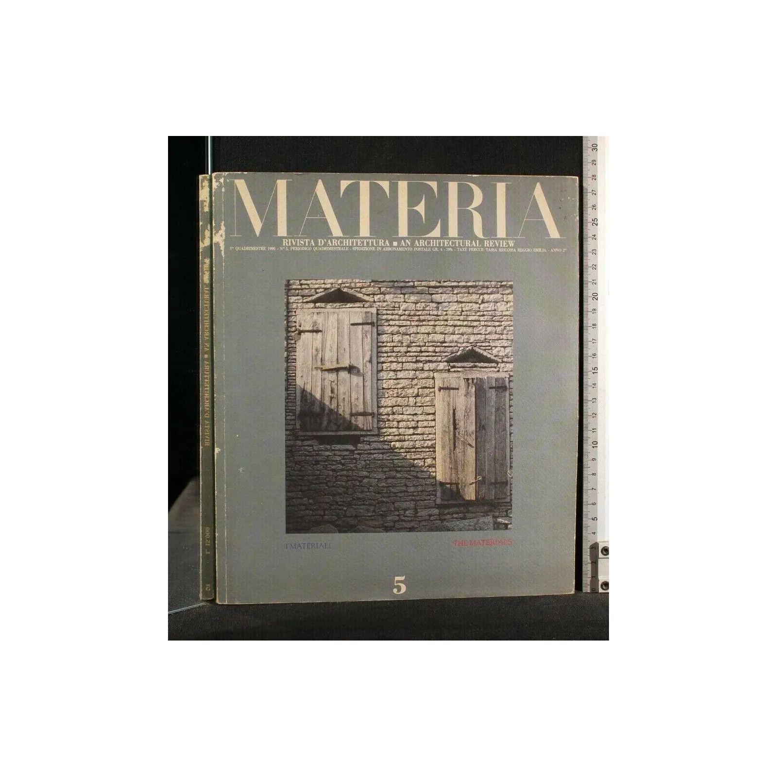 MATERIA RIVISTA D'ARCHITETTURA N. 5 I MATERIALI