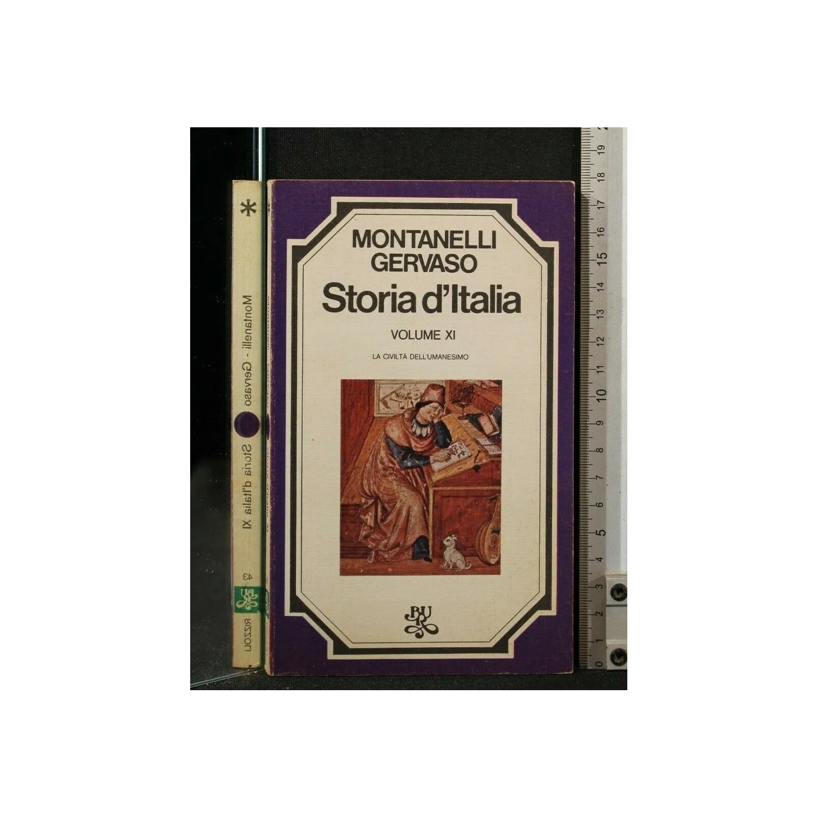 STORIA D'ITALIA VOLUME 11 LA CIVILTÀ DELL'UMANESIMO