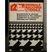 BIENNALE MACCHINA UTENSILE CATALOGO + SUPPLEMETO MILANO, 4/11