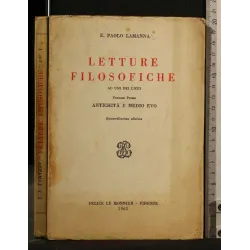 LETTURE FILOSOFICHE