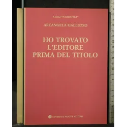 HO TROVATO L'EDITORE PRIMA DEL TITOLO