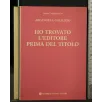 HO TROVATO L'EDITORE PRIMA DEL TITOLO