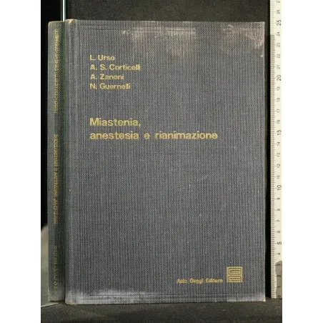 MIASTENIA, ANESTESIA E RIANIMAZIONE