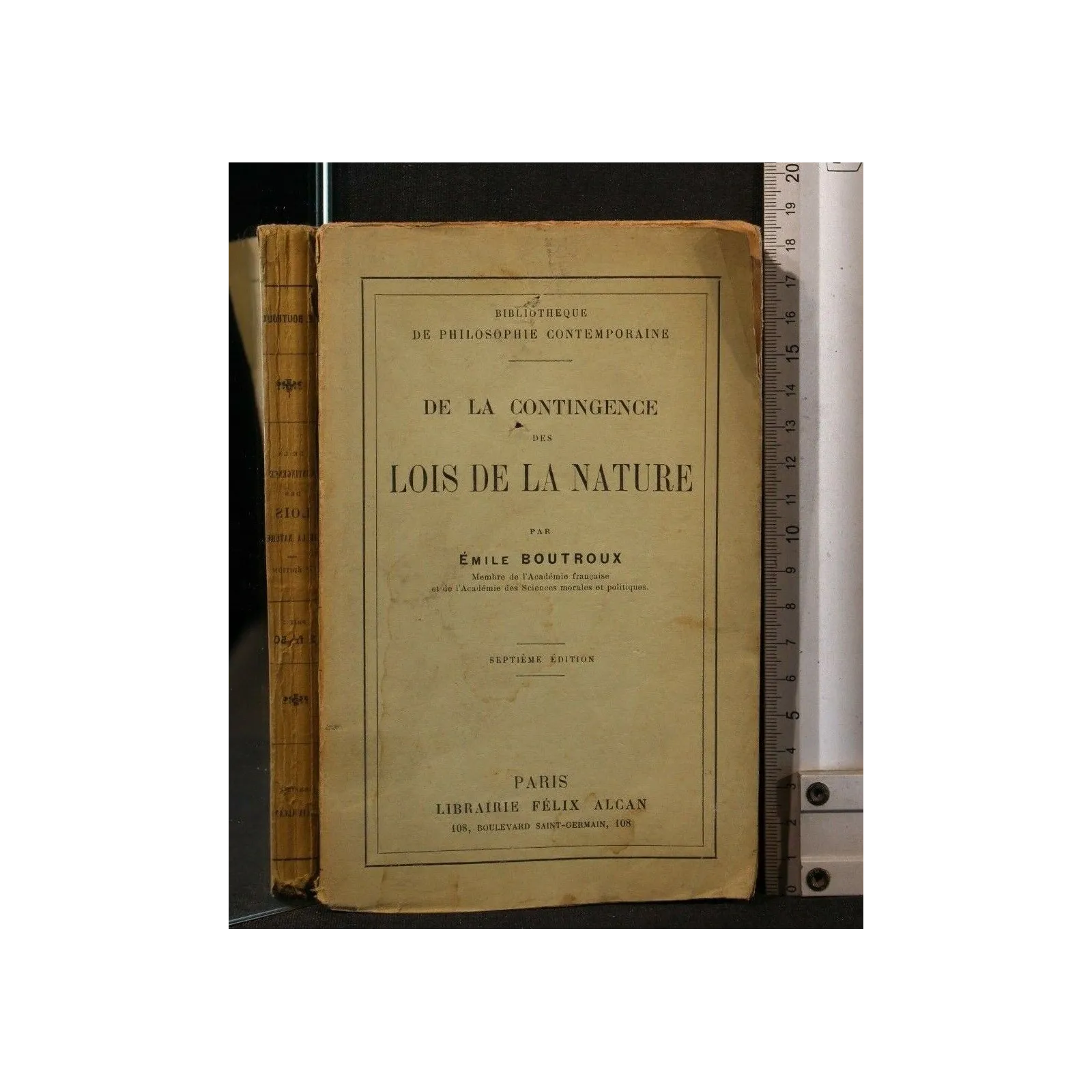 BIBLIOTHEQUE DE PHILOSOPHIE CONTEMPORAINE DE LA CONTINGENCE DES