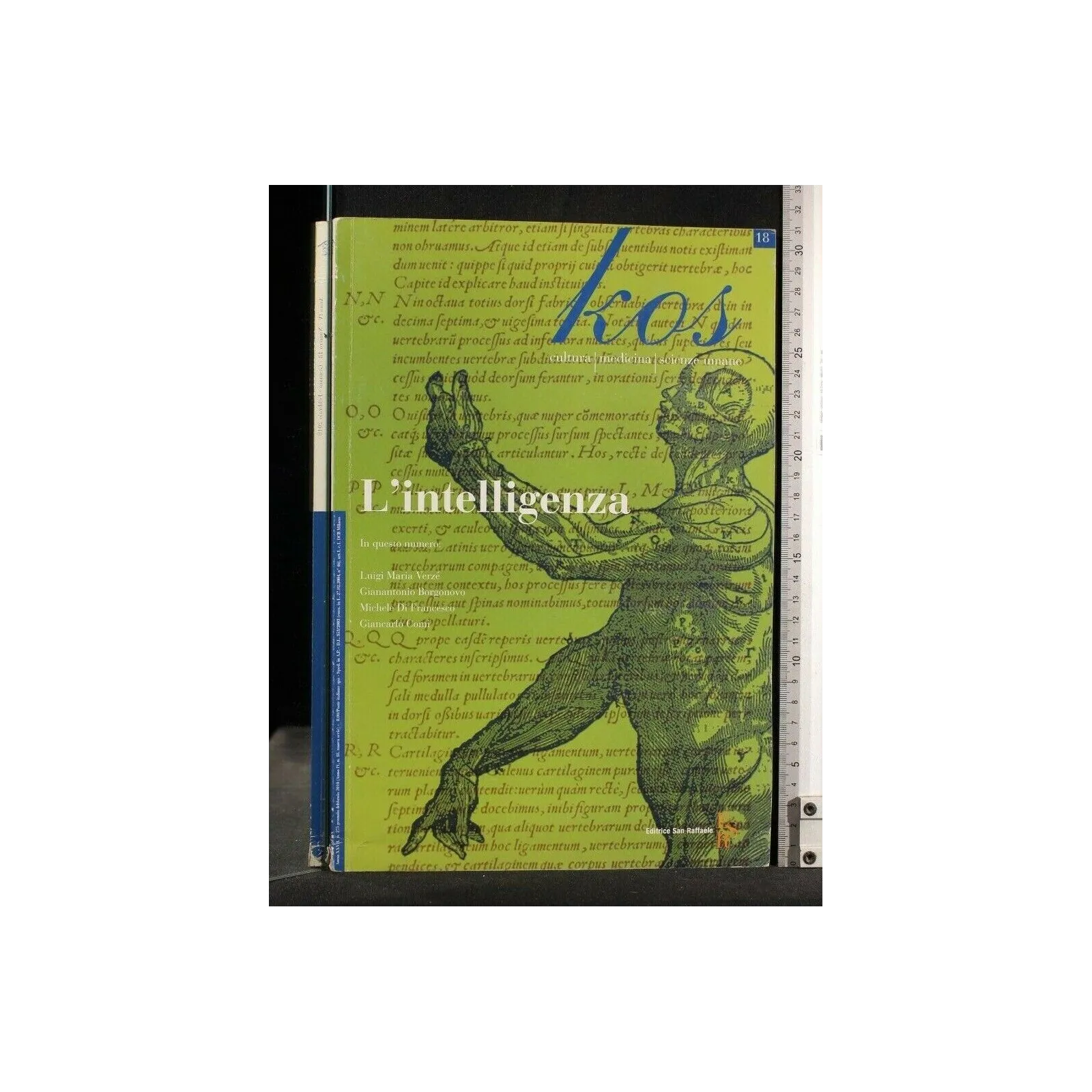 KOS CULTURA MEDICINA SCIENZE UMANE L'INTELLIGENZA N. 18 GENNAIO
