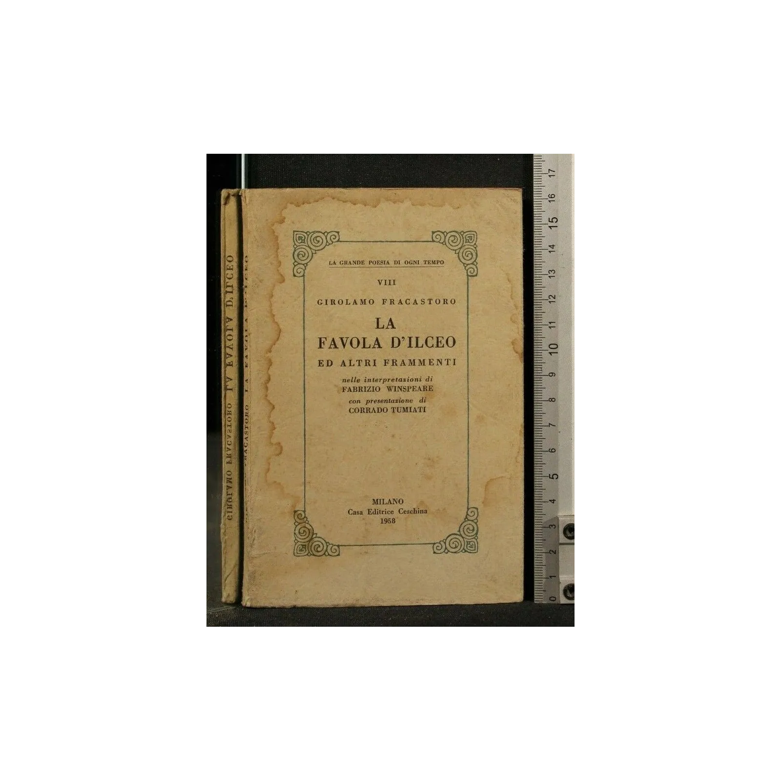 LA FAVOLA D'ILCEO ED ALTRI FRAMMENTI