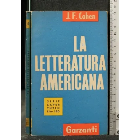 LA LETTERATURA AMERICANA