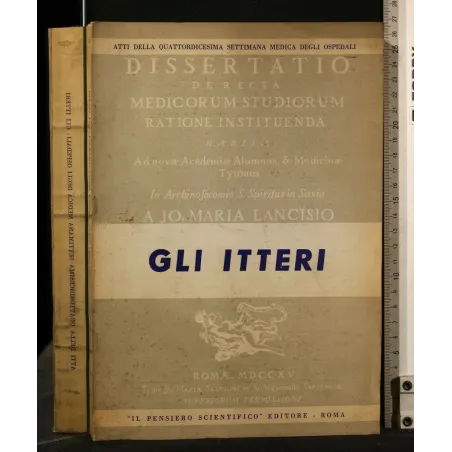 ATTI DELLA XIV SETTIMANA MEDICA DEGLI OSPEDALI GLI ITTERI
