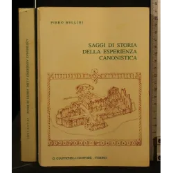 SAGGI DI STORIA DELLA ESPERIENZA CANONISTICA _x000D_