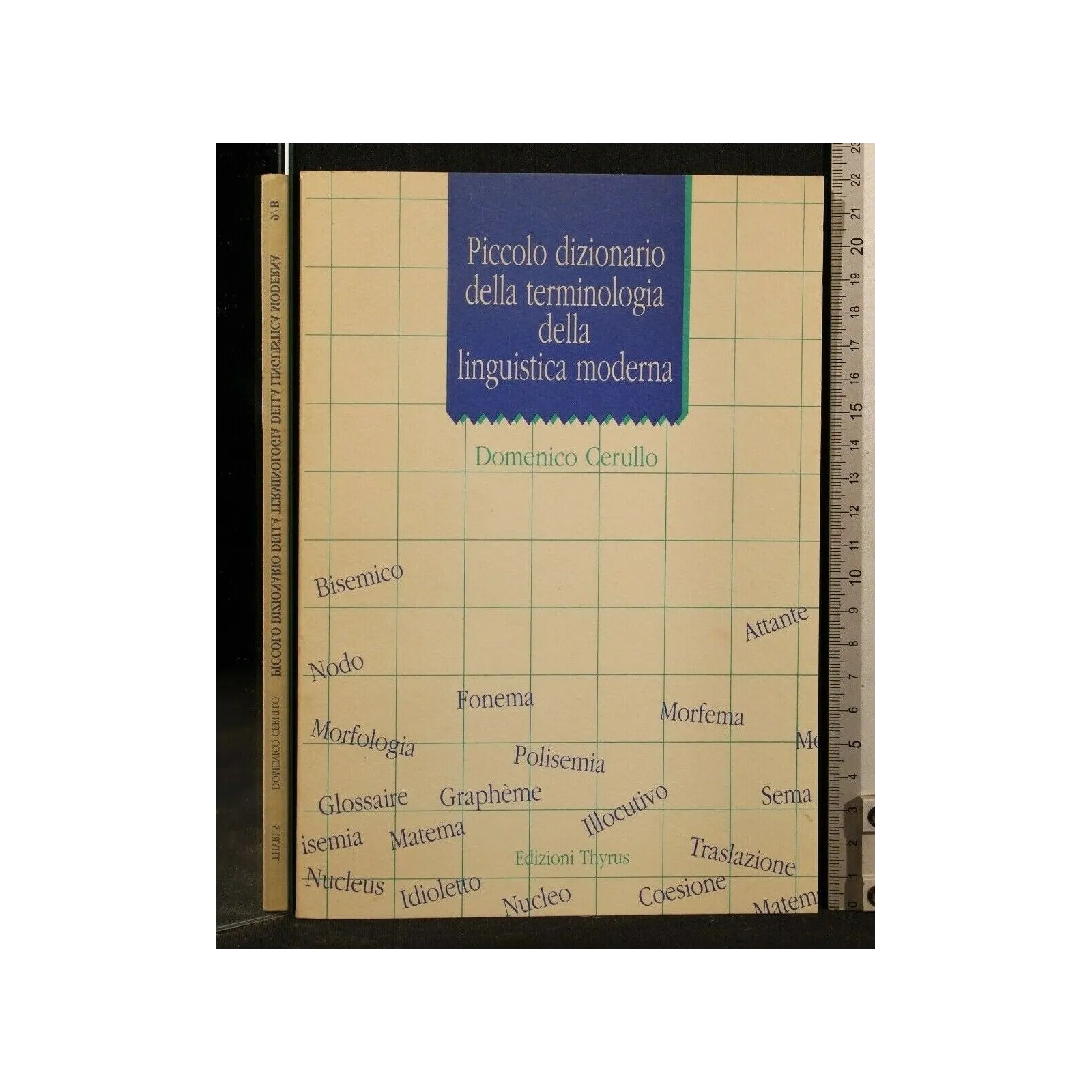 PICCOLO DIZIONARIO DELLA TERMINOLOGIA DELLA LINGUISTICA MODERNA