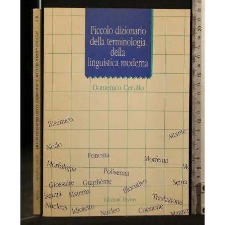 PICCOLO DIZIONARIO DELLA TERMINOLOGIA DELLA LINGUISTICA MODERNA
