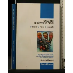 UN ANNO DI GOVERNO PRODI 5 BUGIE, 3 FALSI, 5 TESORETTI _x000D_