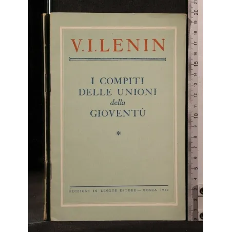 I COMPITI DELLE UNIONI DELLA GIOVENTU' _x000D_