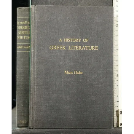 A HISTORY OF GREEK LITERATURE _x000D_