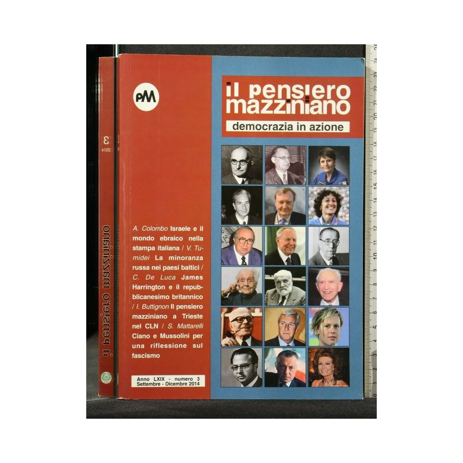 IL PENSIERO MAZZINIANO N. 3 SETTEMBRE/DICEMBRE 2014 _x000D_