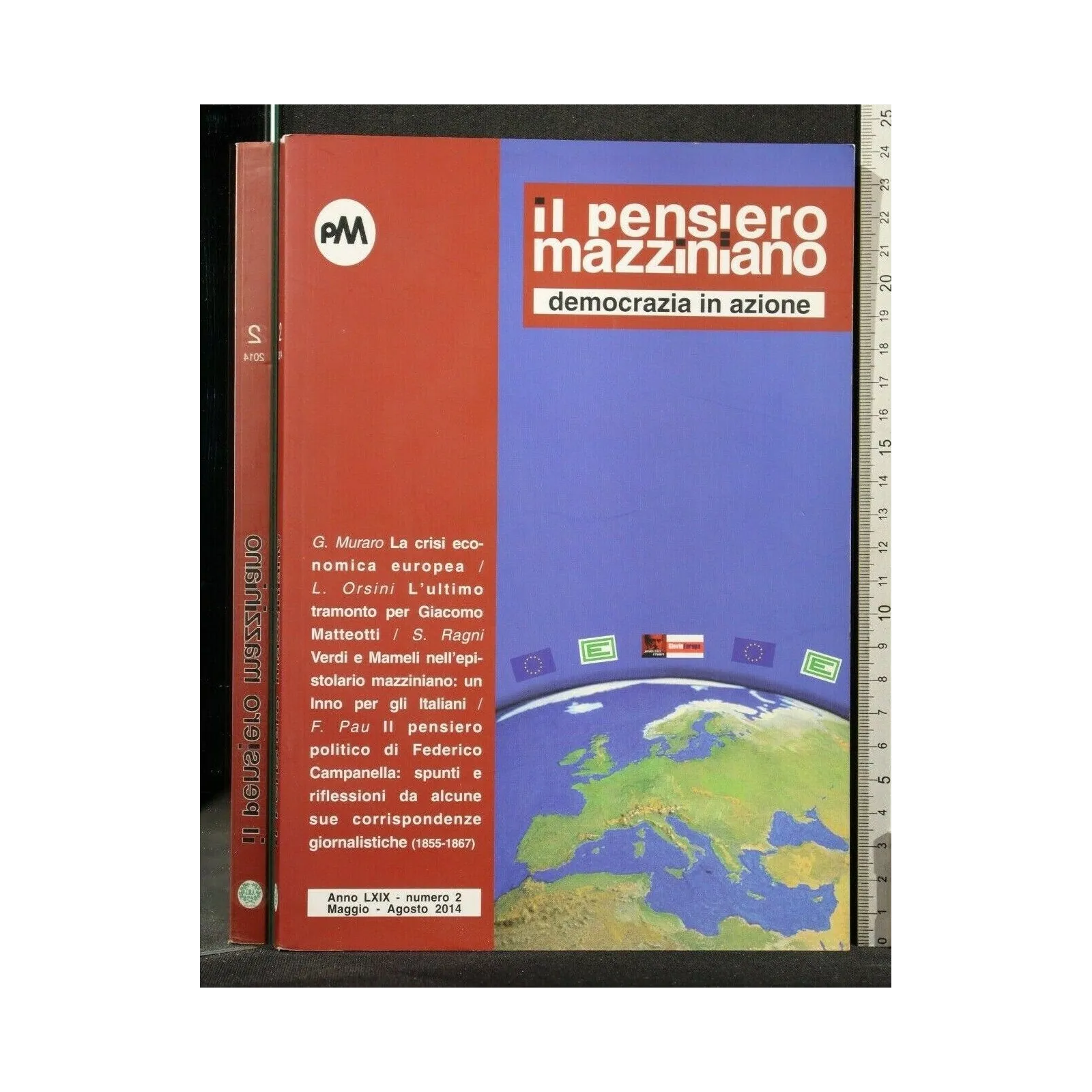IL PENSIERO MAZZINIANO N. 2 MAGGIO/AGOSTO 2014 _x000D_