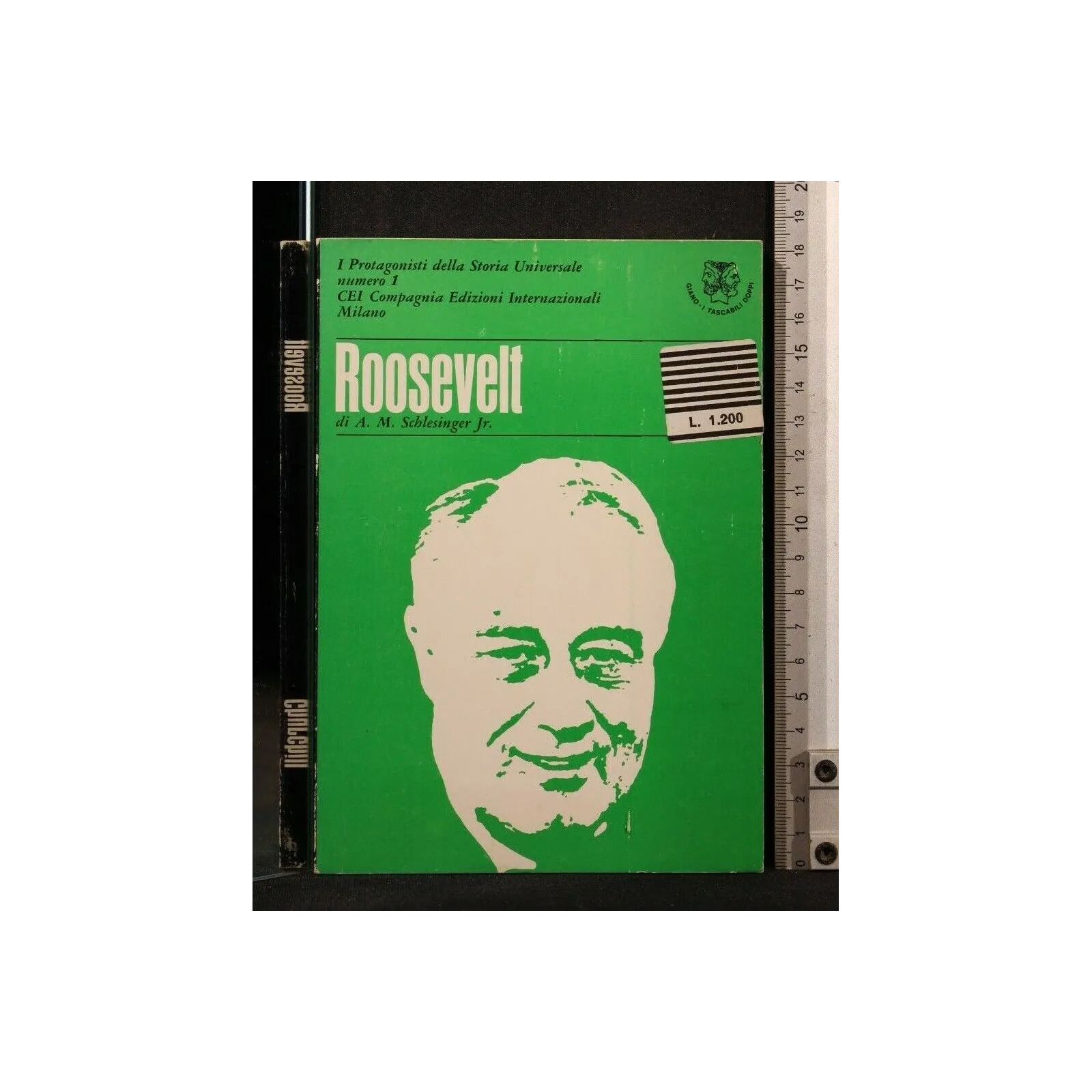 I PROTAGONISTI DELLA STORIA UNIVERSALE 1 LATO 1 ROOSEVELT LATO 2 CHURCHILL _x000D_