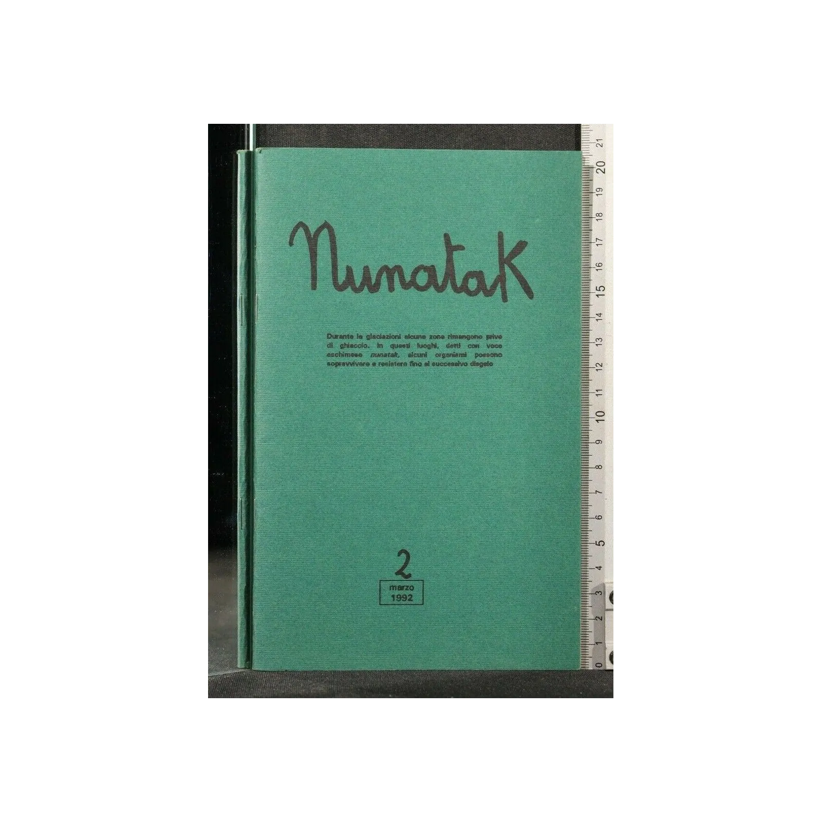 NUNATAK 2 MARZO 1992 _x000D_