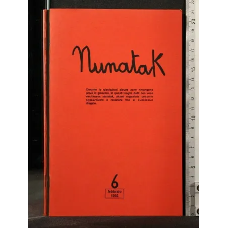 NUNATAK 6 febbraio 1993. AA.VV. Asterisco._x000D_