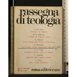 RASSEGNA DI TEOLOGIA N 2, 1977 _x000D_