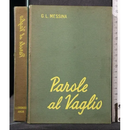 PAROLE AL VAGLIO _x000D_