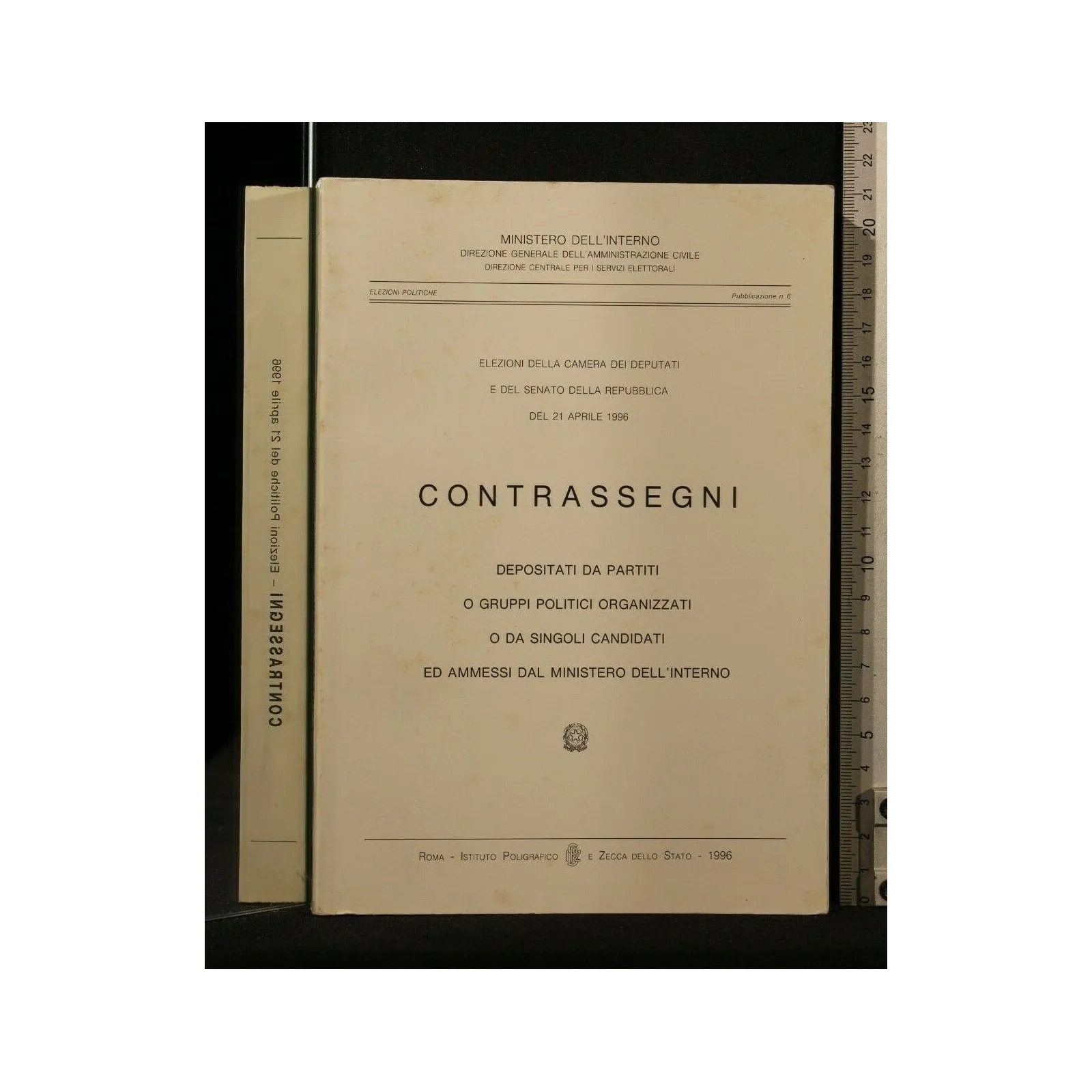 CONTRASSEGNI ELEZIONI POLITICHE DEL 21 APRILE 1996 _x000D_