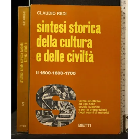 SINTESI STORICA DELLA CULTURA E DELLE CIVILTA' IL 1500-1600-1700 VOLUME 2 _x000D_