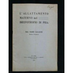 L'ALLATTAMENTO MATERNO NEL BREFOTROFIO DI PISA