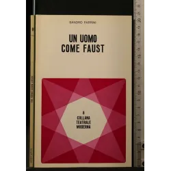 COLLANA TEATRALE MODERNA 8 UN UOMO COME FAUST