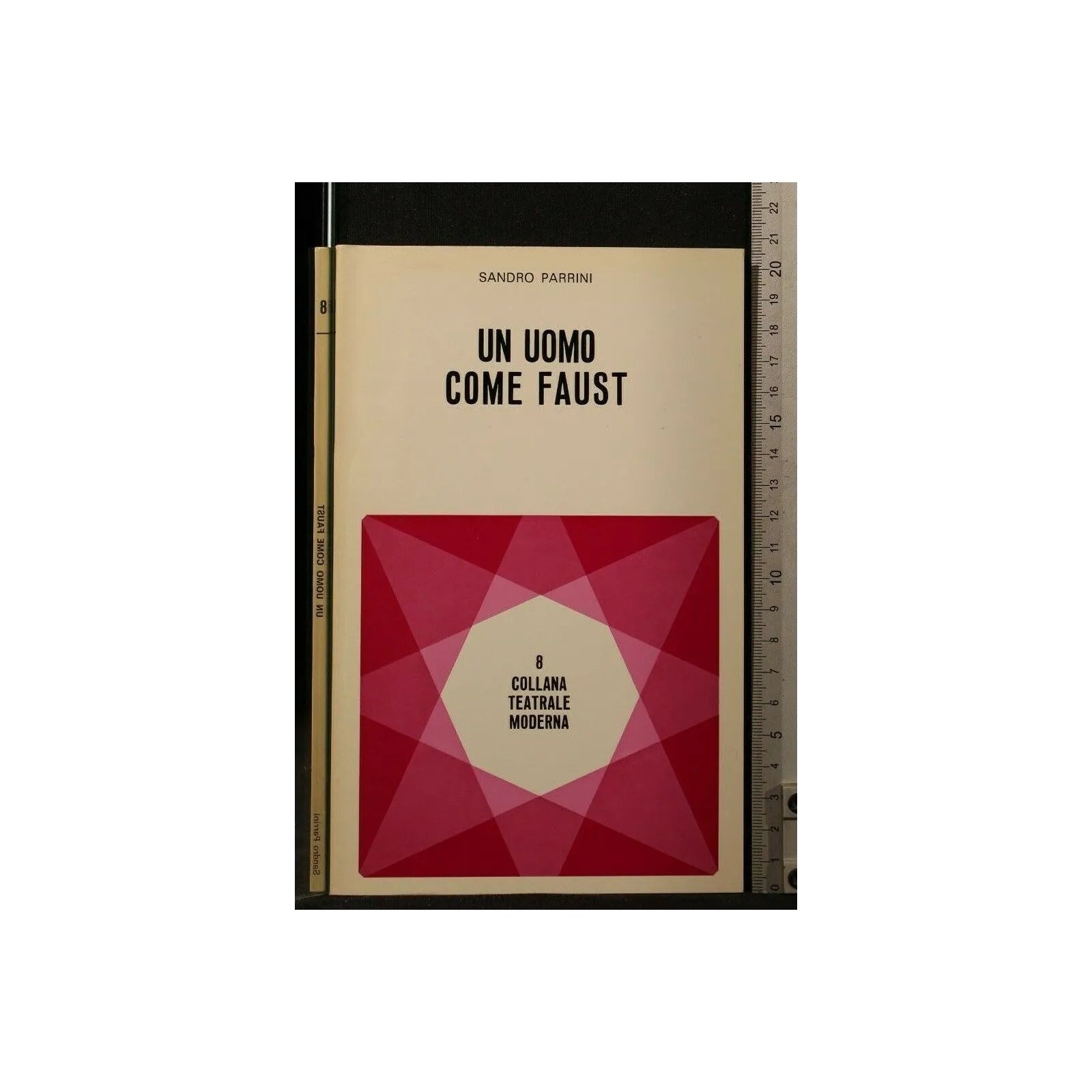 COLLANA TEATRALE MODERNA 8 UN UOMO COME FAUST