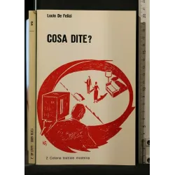 COLLANA TEATRALE MODERNA 2 COSA DITE?