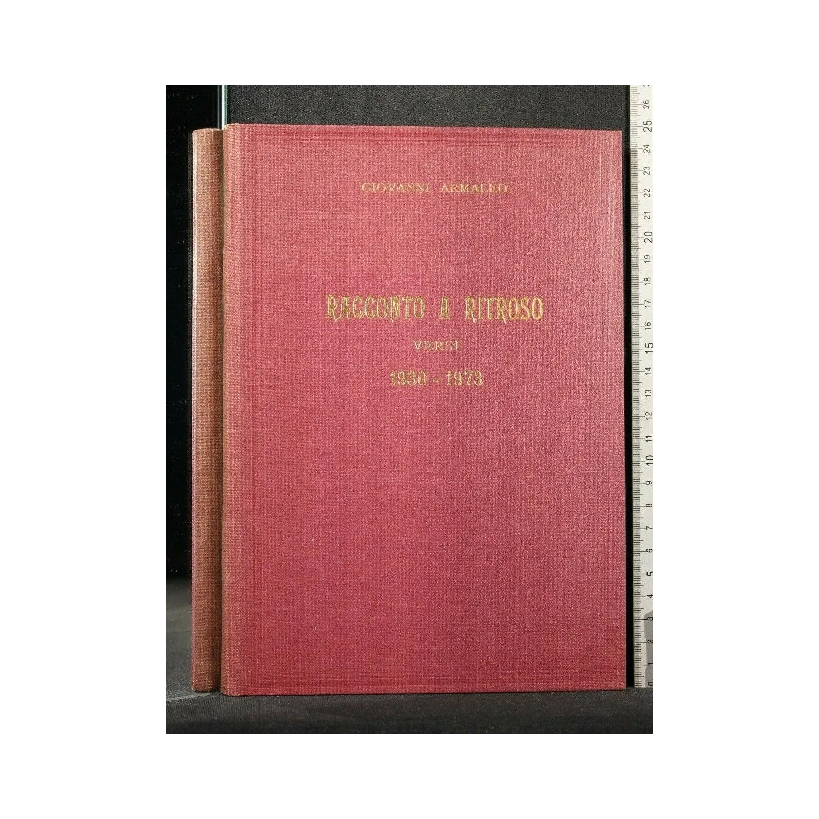 RACCONTO A RITROSO VERSI 1930 - 1973