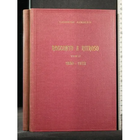 RACCONTO A RITROSO VERSI 1930 - 1973