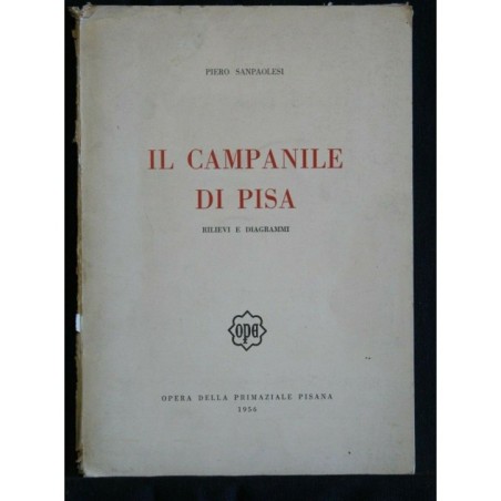 IL CAMPANILE DI PISA RILIEVI E DIAGRAMMI
