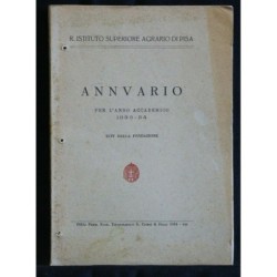 ANNUARIO PER L'ANNO ACCADEMICO 1933-34 R. ISTITUTO SUPERIORE