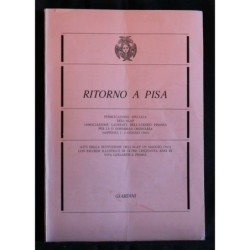 RITORNO A PISA