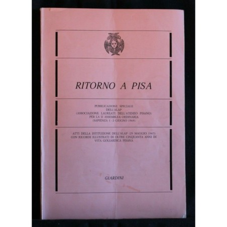 RITORNO A PISA