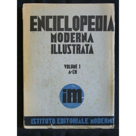 ENCICLOPEDIA MODERNA ILLUSTRATA 5 VOLUMI