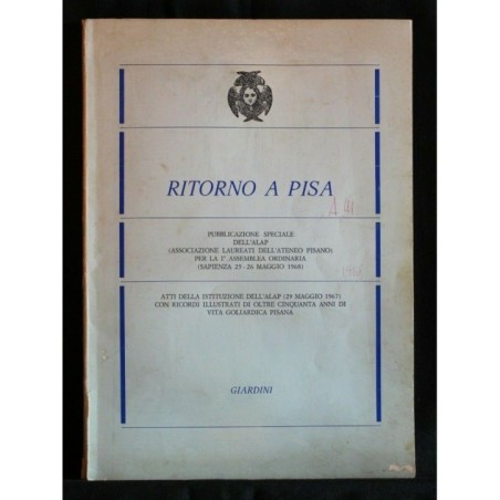 RITORNO A PISA