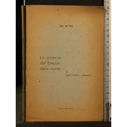 LE POESIE DEL BRACCIO DELLA MORTE